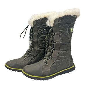 Sorel Cozy Cate Winter Snow Boots in Peat‎ Moss  Sz 7